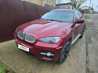 2008 BMW X6 50i 6-speed I (E71), красный, 1300000 рублей, вид 1