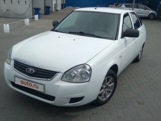 2013 Lada (ВАЗ) Priora I Рестайлинг, белый, 360000 рублей, вид 1