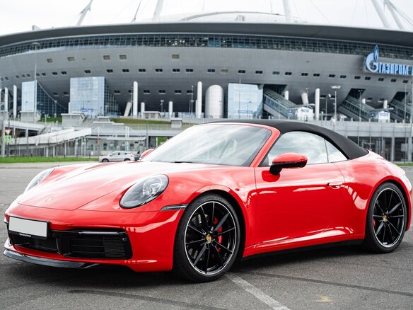 2019 Porsche 911 Carrera 4S VIII (992), красный - вид 6