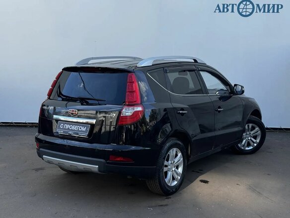 2016 Geely Emgrand X7 I Рестайлинг, чёрный - вид 4