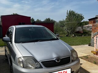 2001 Toyota Corolla Runx IX (E120, E130), серебристый, 800000 рублей, вид 1