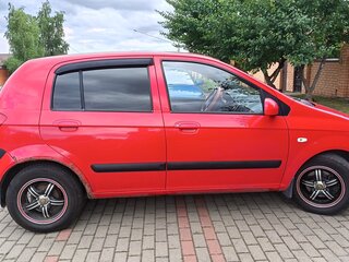 2008 Hyundai Getz I Рестайлинг, красный, 450000 рублей, вид 4