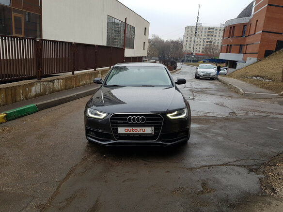 2014 Audi A4 IV (B8) Рестайлинг, серый