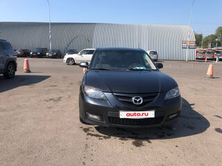 2008 Mazda 3 I (BK) Рестайлинг, чёрный, 600000 рублей, вид 1