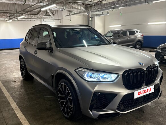 2020 BMW X5 M Competition III (F95), серый, 11000000 рублей - вид 3