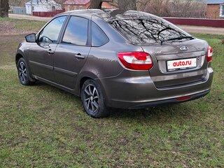 2017 Lada (ВАЗ) Granta I, коричневый, 550000 рублей, вид 3