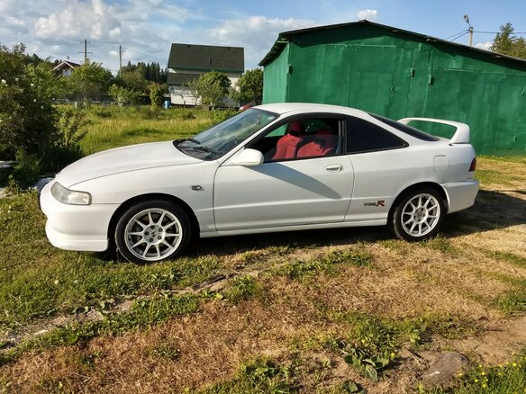 1999 Honda Integra Type R III Рестайлинг, белый