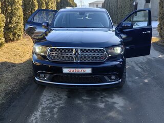 2014 Dodge Durango III Рестайлинг, синий, 1100000 рублей, вид 2