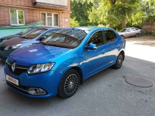 2015 Renault Logan II, синий, 730000 рублей, вид 1