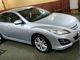2011 Mazda 6 II (GH) Рестайлинг, серебристый, 950000 рублей, вид 1