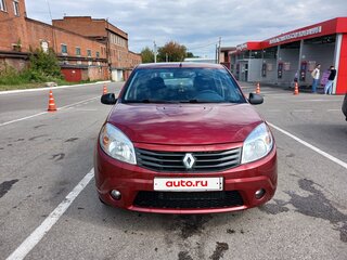 2012 Renault Sandero I, красный, 460000 рублей, вид 1