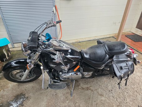2010 Kawasaki VN900 Vulcan, чёрный, 570000 рублей, вид 1