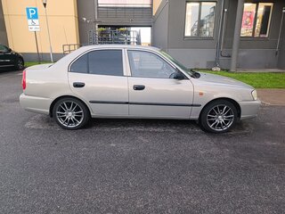 2008 Hyundai Accent ТагАЗ II, бежевый, 400000 рублей, вид 4
