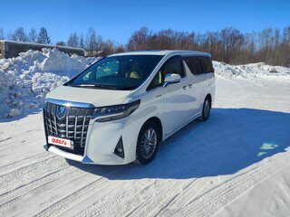 2018 Toyota Alphard III Рестайлинг, белый, 4800000 рублей, вид 1