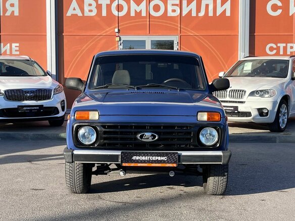 2017 Lada (ВАЗ) 2121 (4x4) I Рестайлинг, синий - вид 1