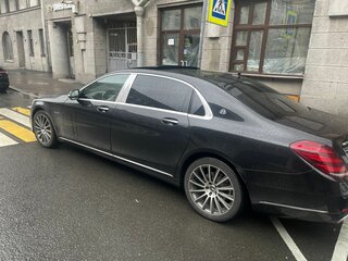 2019 Mercedes-Benz Maybach S-Класс 450 I (X222) Рестайлинг, чёрный, 7590000 рублей, вид 2