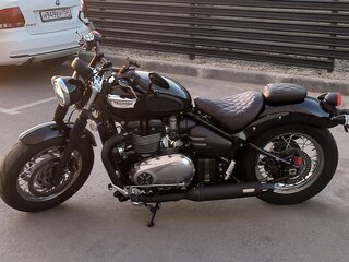 2018 Triumph Bonneville Speedmaster, чёрный, 1050000 рублей, вид 1