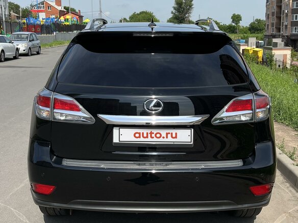 2012 Lexus RX 350 III Рестайлинг, чёрный, 2600000 рублей - вид 12