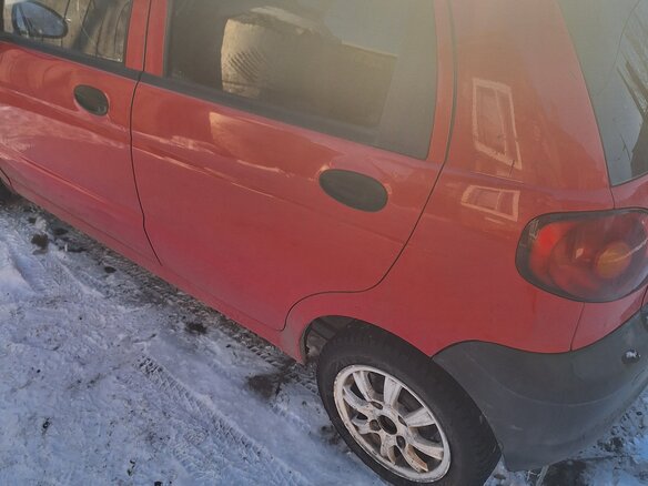2010 Daewoo Matiz I Рестайлинг, красный, 165000 рублей