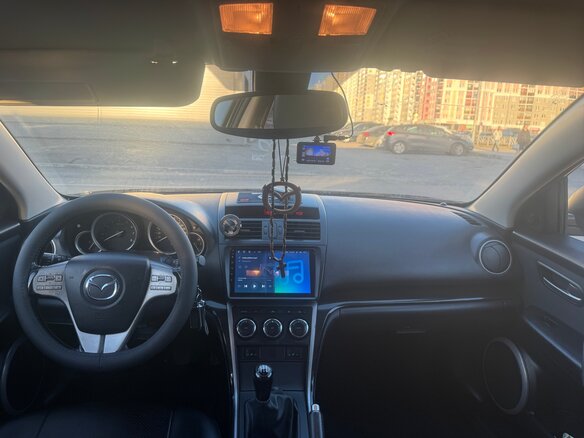 2007 Mazda 6 II (GH), чёрный, 830000 рублей - вид 12