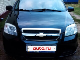 2009 Chevrolet Aveo I Рестайлинг, чёрный, 389000 рублей, вид 2