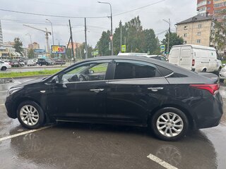 2017 Hyundai Solaris II, чёрный, 1100000 рублей, вид 2