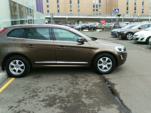 2014 Volvo XC60 I Рестайлинг, коричневый - вид 6