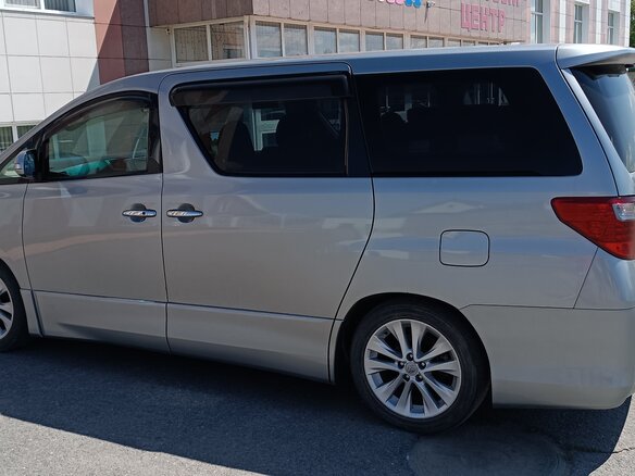2009 Toyota Alphard II, серый, 1300000 рублей - вид 6