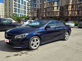2017 Mercedes-Benz CLA 200 I (C117, X117) Рестайлинг, синий, 1750000 рублей, вид 1