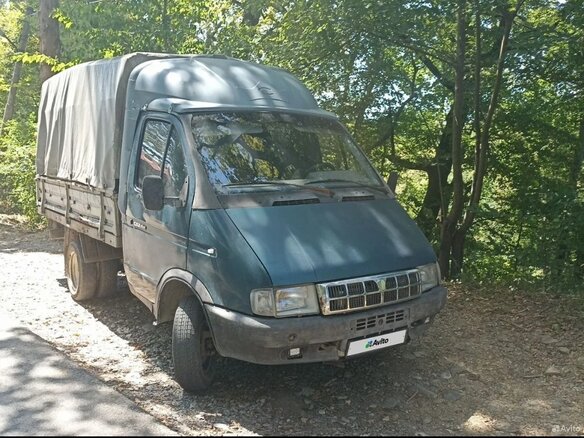 2000 ГАЗ ГАЗель (3302), зелёный, 400000 рублей - вид 1