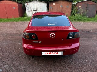 2006 Mazda 3 I (BK) Рестайлинг, красный, 340000 рублей, вид 3