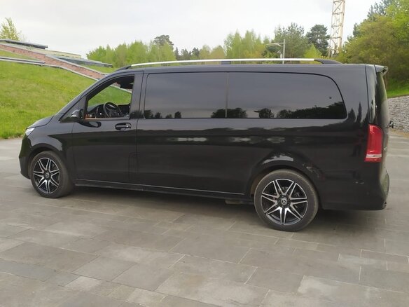 2023 Mercedes-Benz V-Класс Extra Long 300 d экстра длинный III (W447) Рестайлинг, чёрный, 15500000 рублей - вид 18
