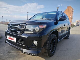 2012 Toyota Land Cruiser 200 Series Рестайлинг 1, чёрный, 4100000 рублей, вид 2