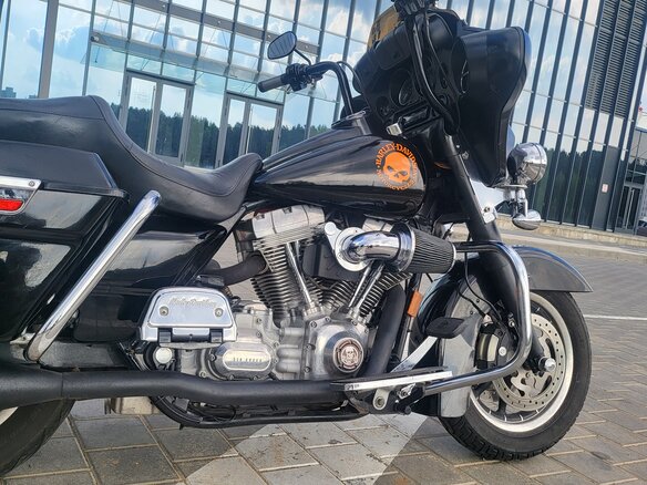 2007 Harley-Davidson Electra Glide, чёрный, 670748 рублей - вид 19