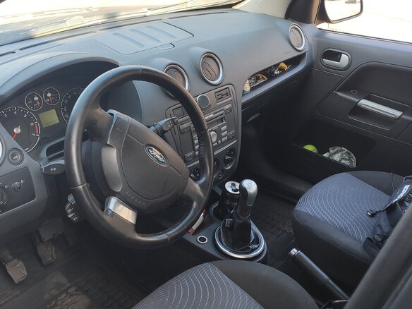 2008 Ford Fusion I Рестайлинг, синий, 550000 рублей - вид 3