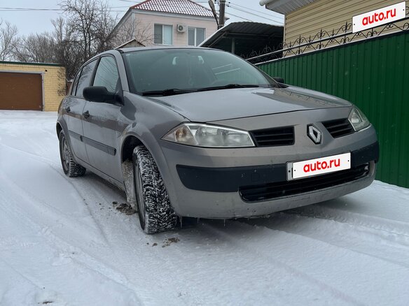 2005 Renault Megane II, серый, 440000 рублей - вид 1