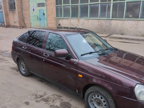 2013 Lada (ВАЗ) Priora I, пурпурный, 330000 рублей - вид 5