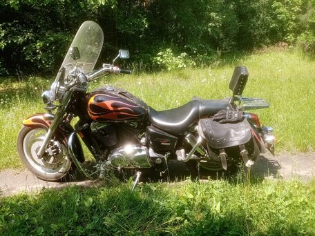 2007 Honda VT 1100, чёрный, 645000 рублей, вид 1