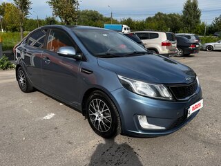 2011 Kia Rio 4-speed III, голубой, 960000 рублей, вид 3