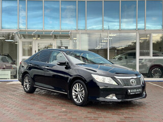 2012 Toyota Camry VII (XV50), чёрный, 1325000 рублей, вид 2