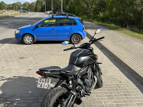 2022 Yamaha MT-07 (FZ-07), чёрный, 800000 рублей, вид 3
