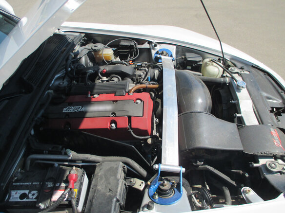 2001 Honda S2000 I (AP1), белый - вид 7