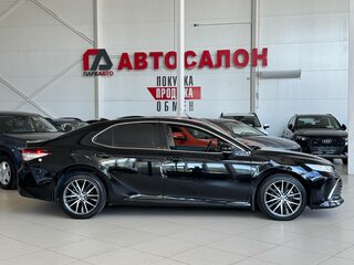 2021 Toyota Camry VIII (XV70) Рестайлинг, чёрный, 3600000 рублей, вид 5