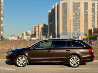 2015 Skoda Superb II Рестайлинг, коричневый, 1890000 рублей, вид 4
