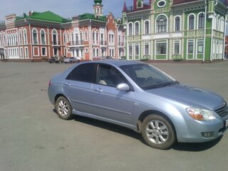 2008 Kia Cerato I Рестайлинг, серебристый, 580000 рублей, вид 2