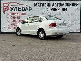 2019 Volkswagen Polo V Рестайлинг, белый, 798000 рублей, вид 4