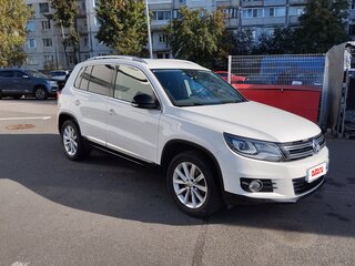 2013 Volkswagen Tiguan I Рестайлинг, белый, 1299000 рублей, вид 2