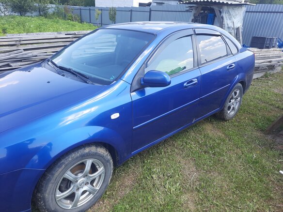 2008 Chevrolet Lacetti I, синий, 450000 рублей - вид 1