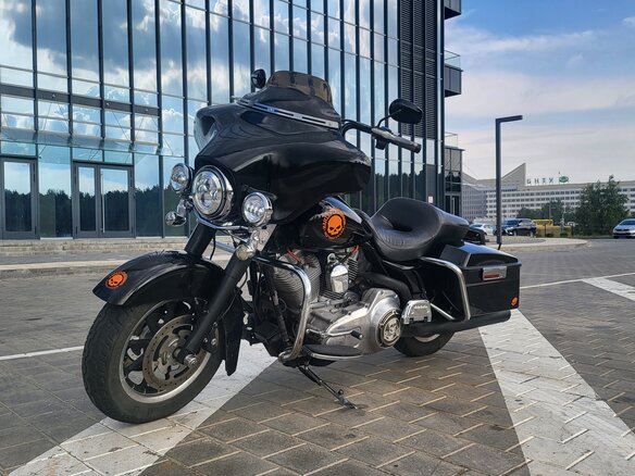 2007 Harley-Davidson Electra Glide, чёрный, 670748 рублей - вид 12
