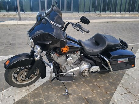 2007 Harley-Davidson Electra Glide, чёрный, 674797 рублей, вид 5